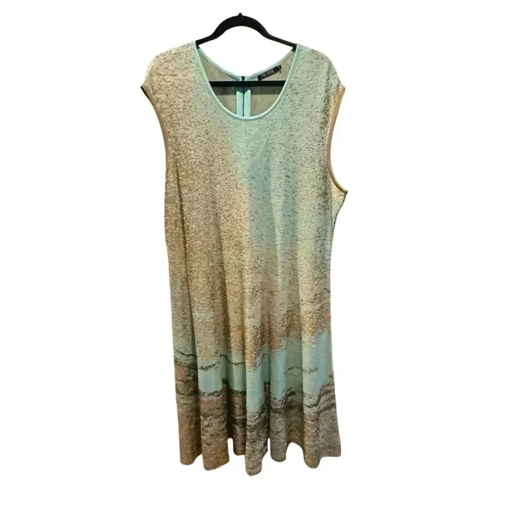 Nic+Zoe fit and flare dress size 1X